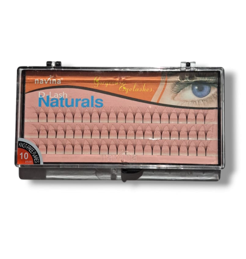 Knot Free Flares Eyelash Extensions Lash Tray (3 Rows) 10mm D-Lash
