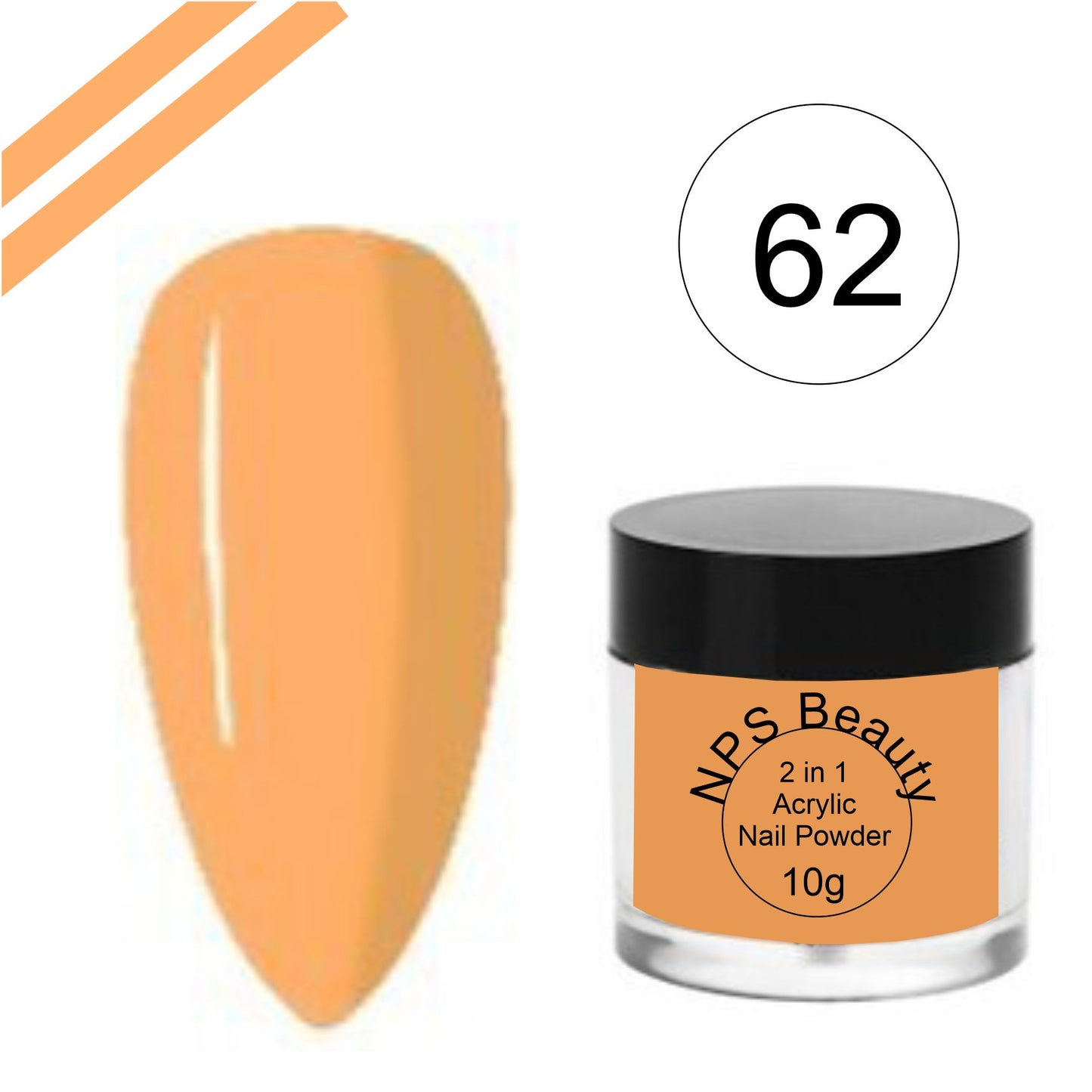 Acrylic Nail Powder 10g NO-62