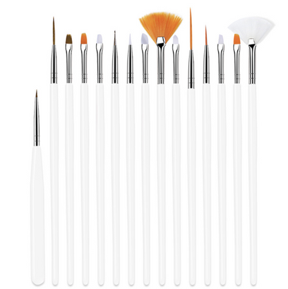 Nail Art Brush set 15pcs