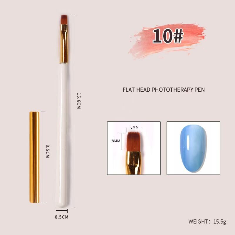 Single Painting Flat Head Brush