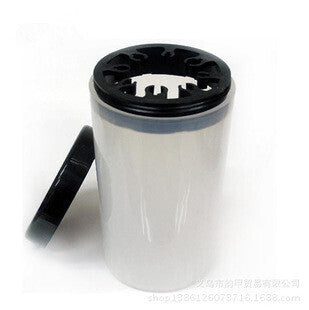 Brush Cleaning Plastic Cup