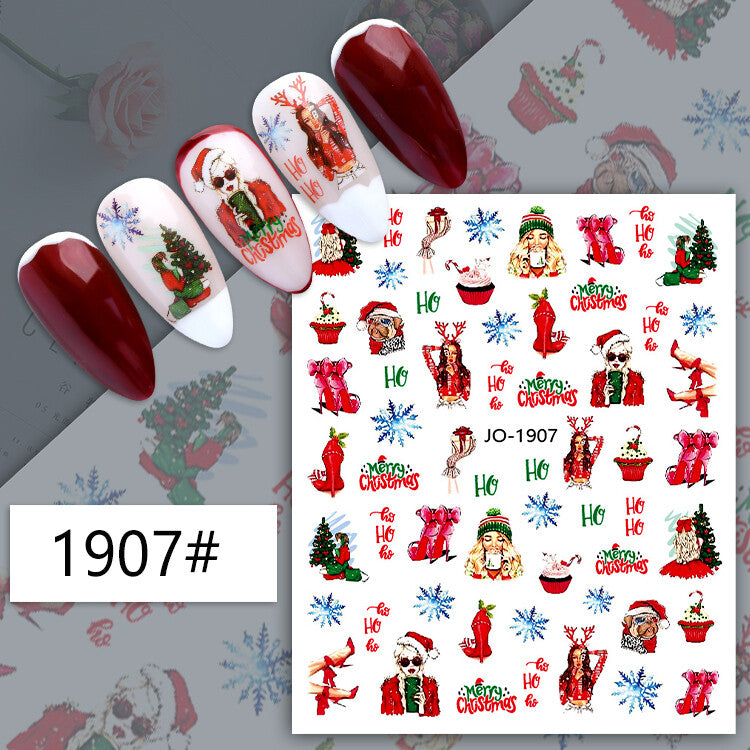 Nail Sticker Decoration 1 sheet- 1907