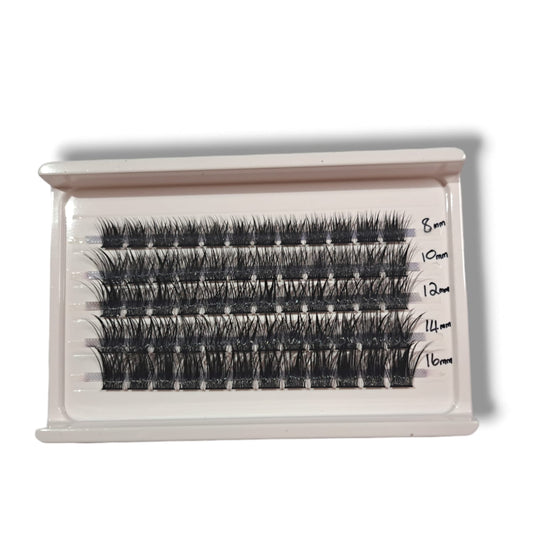 Cluster Eyelashes (1995) Mix (5 Rows) 8mm 10mm 12mm 14mm 16mm