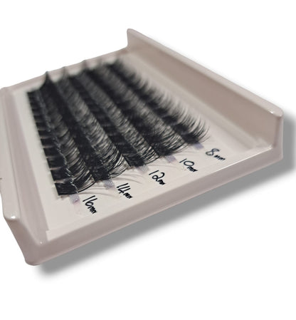 Cluster Eyelashes (1995) Mix (5 Rows) 8mm 10mm 12mm 14mm 16mm