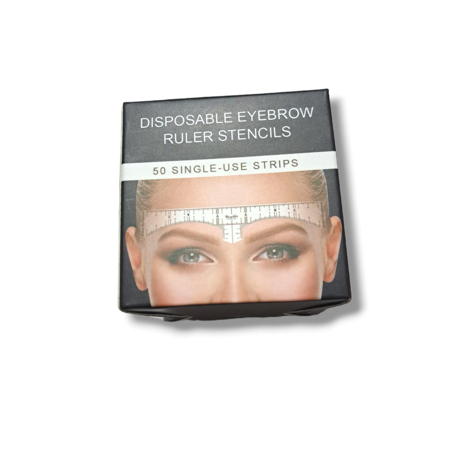 Disposable Eyebrow Ruler Stencils 50 Single use Strips