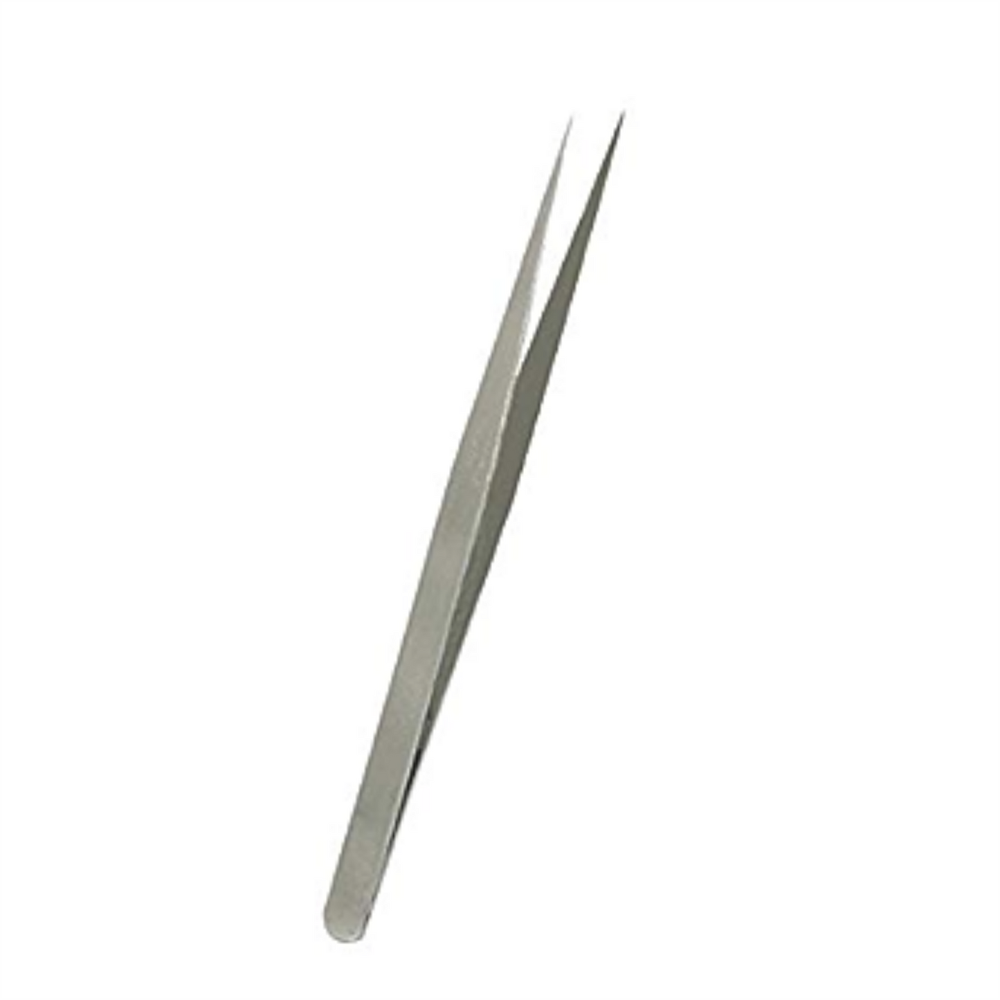 Long nose straight point tweezer stainless steel