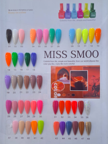 Miss Smoo UV Gel Polish 15ml (48 Colours to choose from)