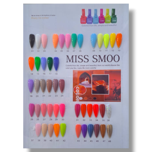 Miss Smoo UV Gel Polish 15ml (48 Colours to choose from)