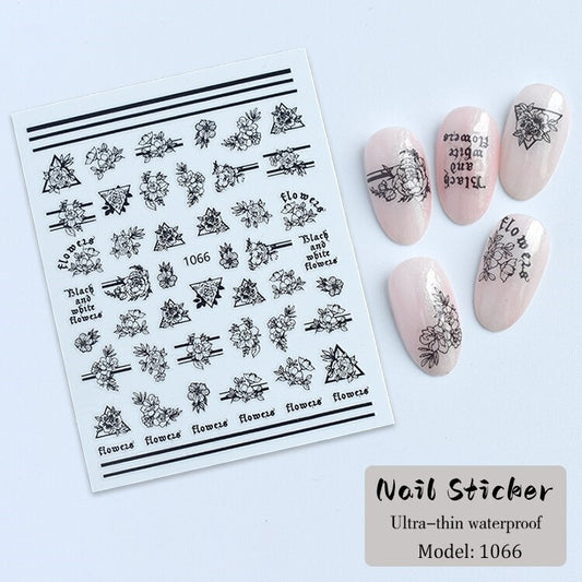 Nail Sticker Decoration 1 sheet- 1066