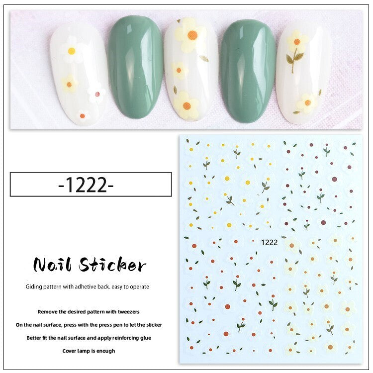 Nail Sticker Decoration 1 sheet- 1222