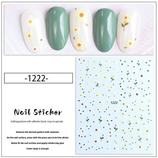 Nail Sticker Decoration 1 sheet- 1222