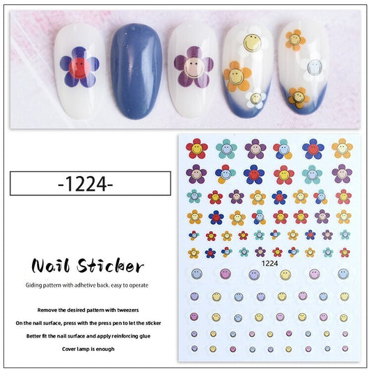 Nail Sticker Decoration 1 sheet- 1224