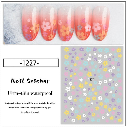 Nail Sticker Decoration 1 sheet- 1227