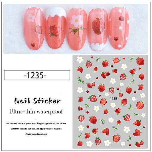 Nail Sticker Decoration 1 sheet- 1235