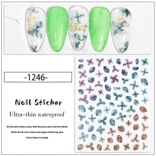 Nail Sticker Decoration 1 sheet- 1246