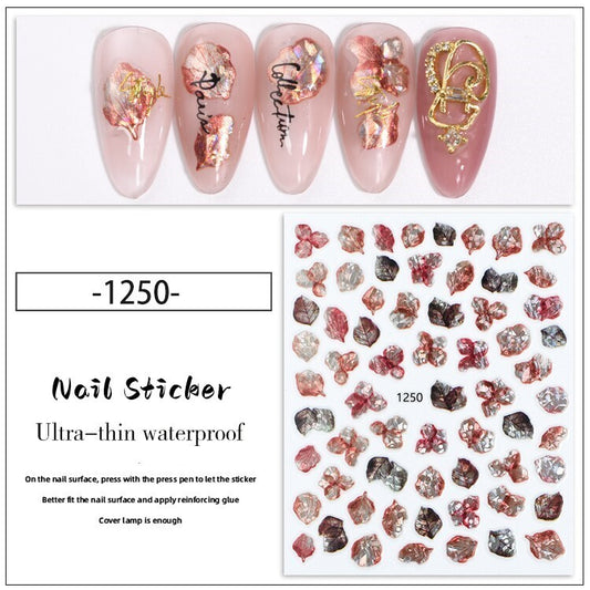 Nail Sticker Decoration 1 sheet- 1250