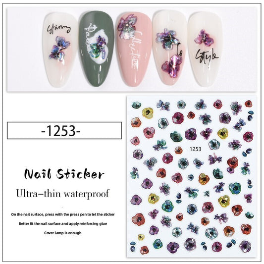 Nail Sticker Decoration 1 sheet- 1253