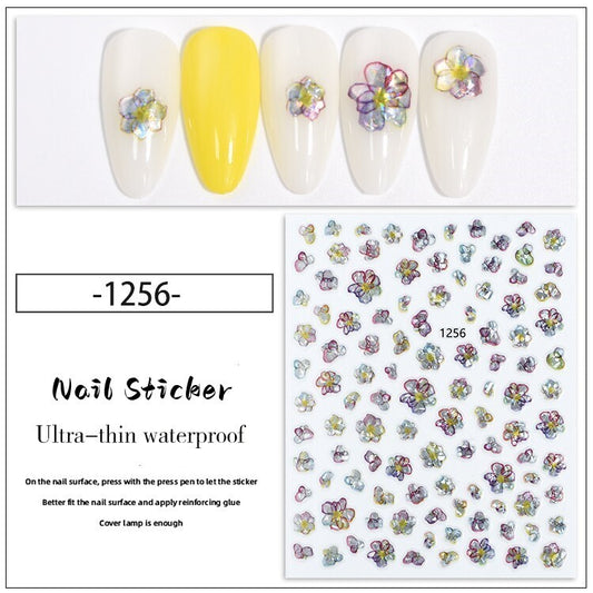 Nail Sticker Decoration 1 sheet- 1256