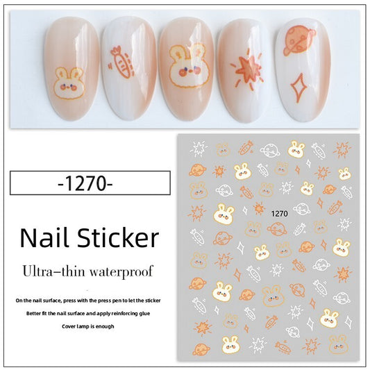 Nail Sticker Decoration 1 sheet- 1270
