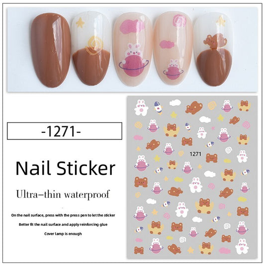 Nail Sticker Decoration 1 sheet- 1271