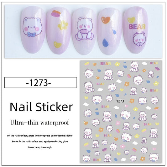 Nail Sticker Decoration 1 sheet- 1273