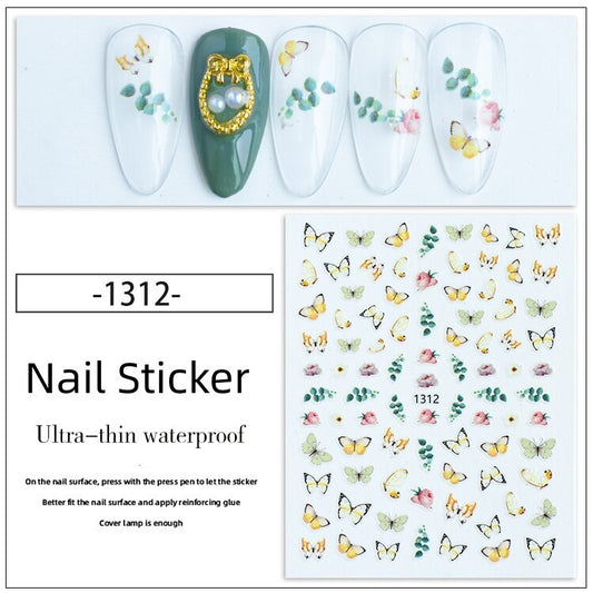 Nail Sticker Decoration 1 sheet- 1312