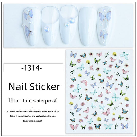 Nail Sticker Decoration 1 sheet- 1314