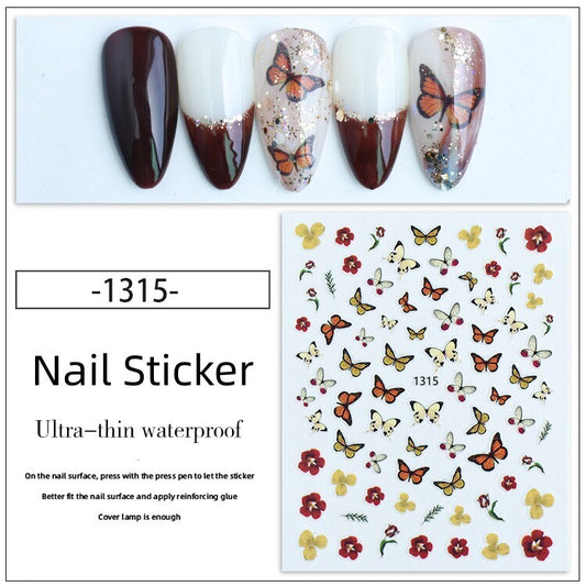 Nail Sticker Decoration 1 sheet- 1315