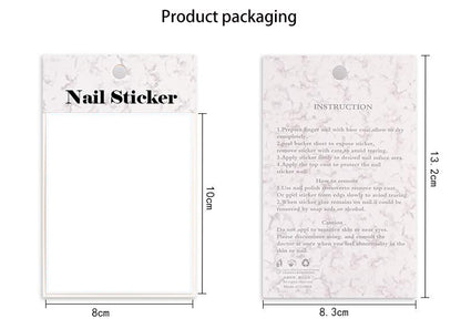 Nail Sticker Decoration 1 sheet- 1550