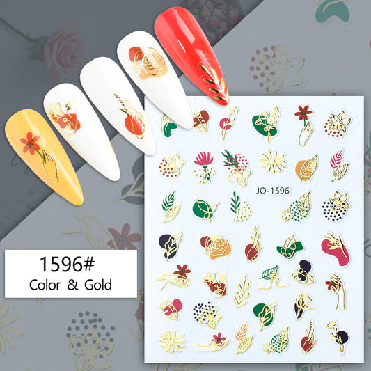 Nail Sticker Decoration 1 sheet- 1596