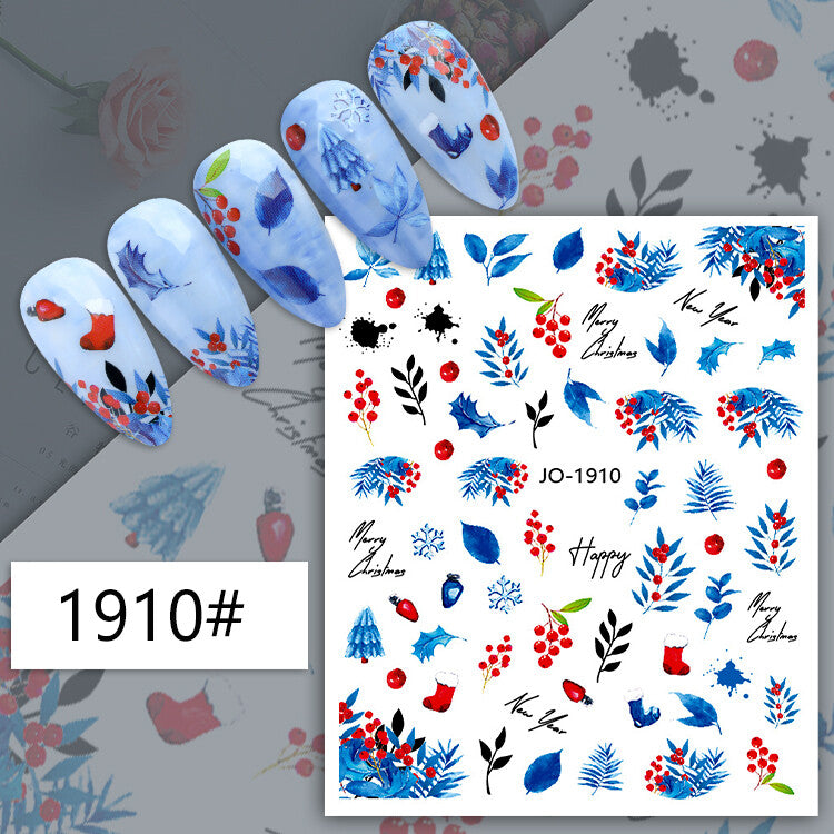 Nail Sticker Decoration 1 sheet- 1910