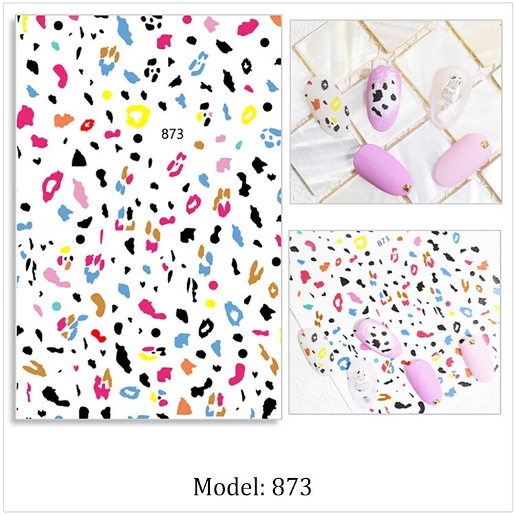 Nail Sticker Decoration 1 sheet- 873