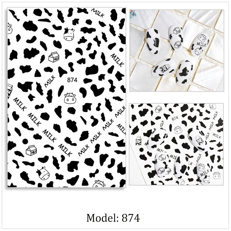 Nail Sticker Decoration 1 sheet- 874