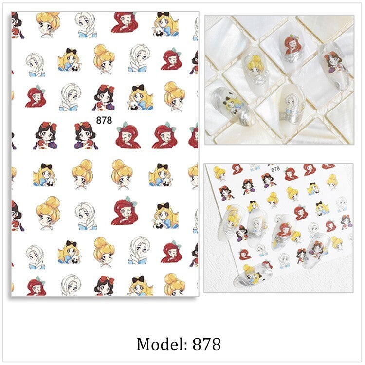 Nail Sticker Decoration 1 sheet- 878