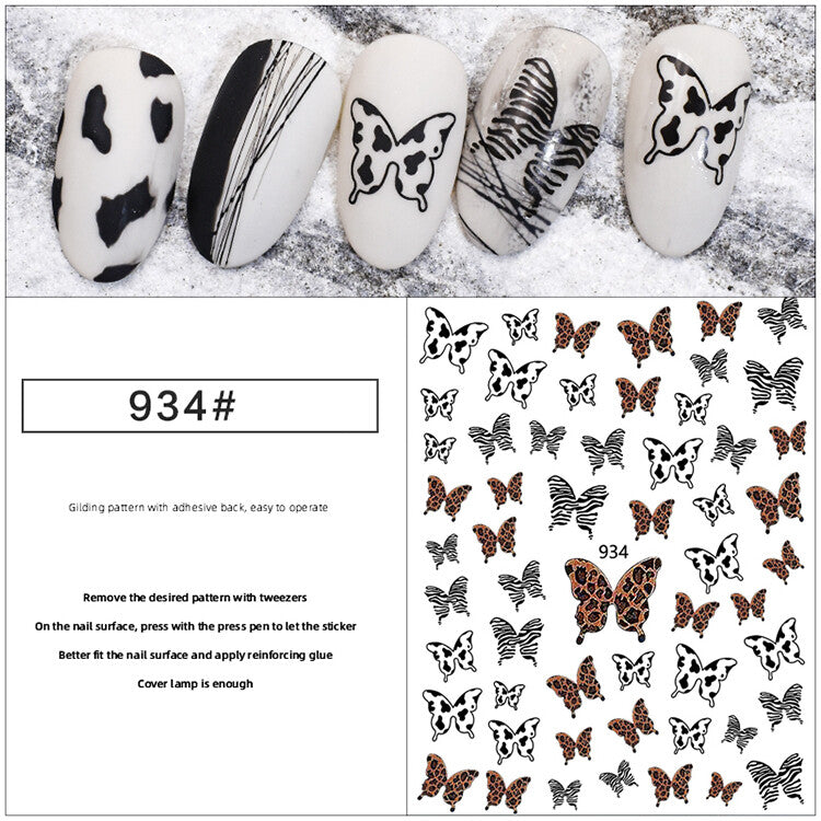 Nail Sticker Decoration 1 sheet- 934