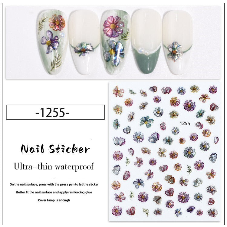 Nail Sticker Decoration 1 sheet- 1255