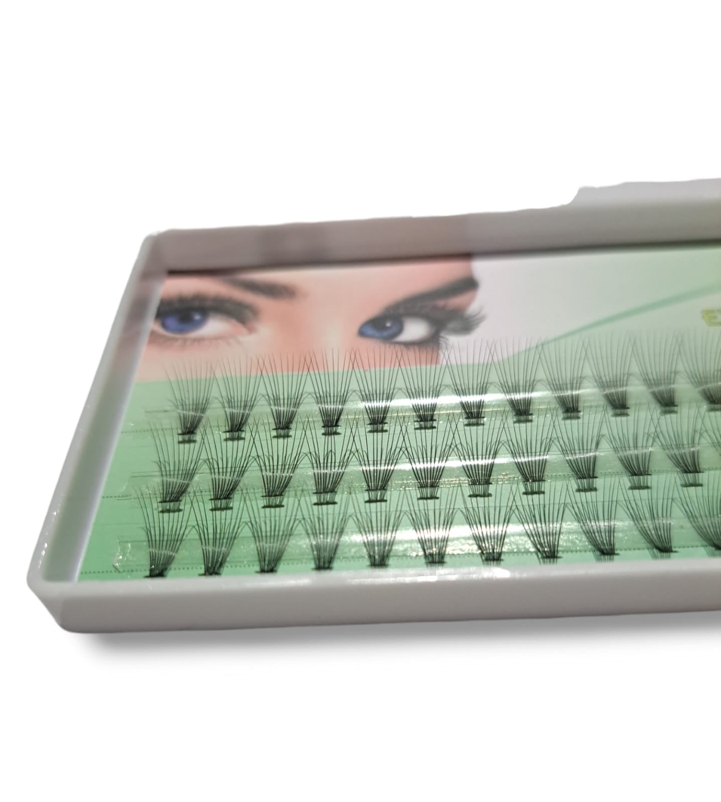 Pre-fanned Eyelash Extensions Lash Tray (3 Rows) 0.10 - C-10