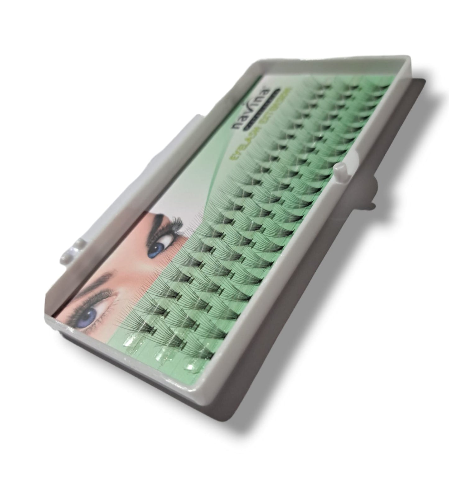 Pre-fanned Eyelash Extensions Lash Tray (3 Rows) 0.10 - C-10