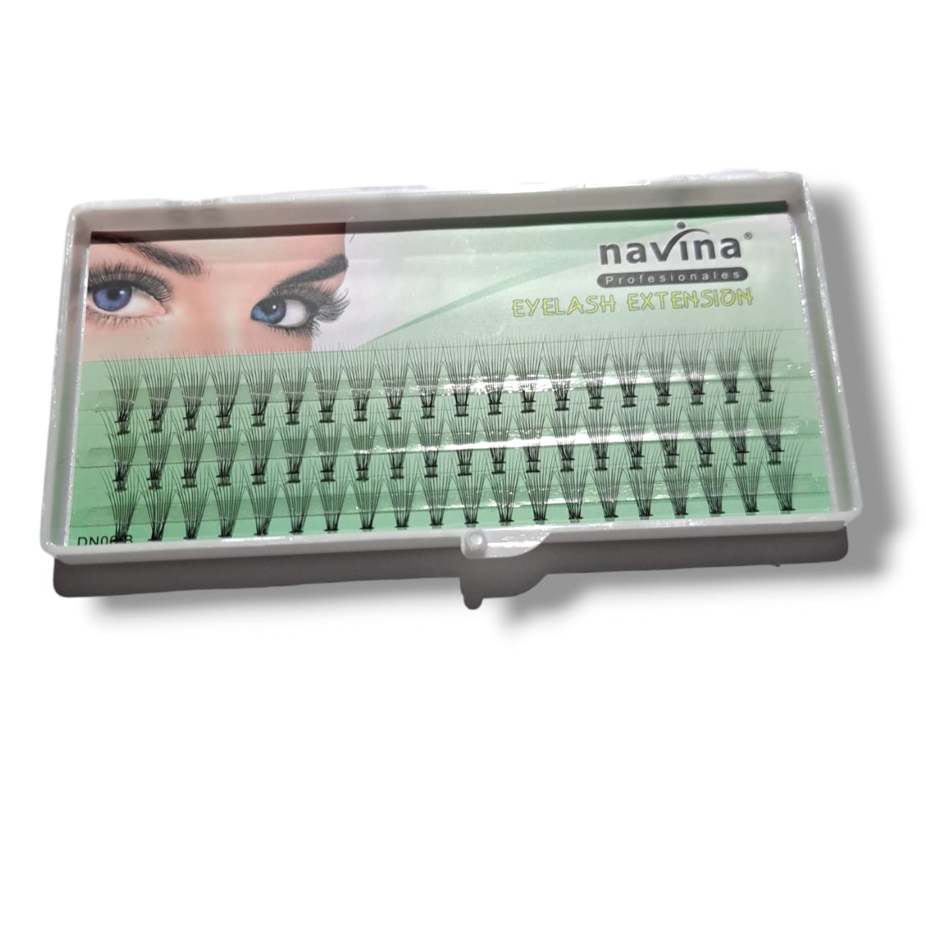 Pre-fanned Eyelash Extensions Lash Tray (3 Rows) 0.10 - C-12