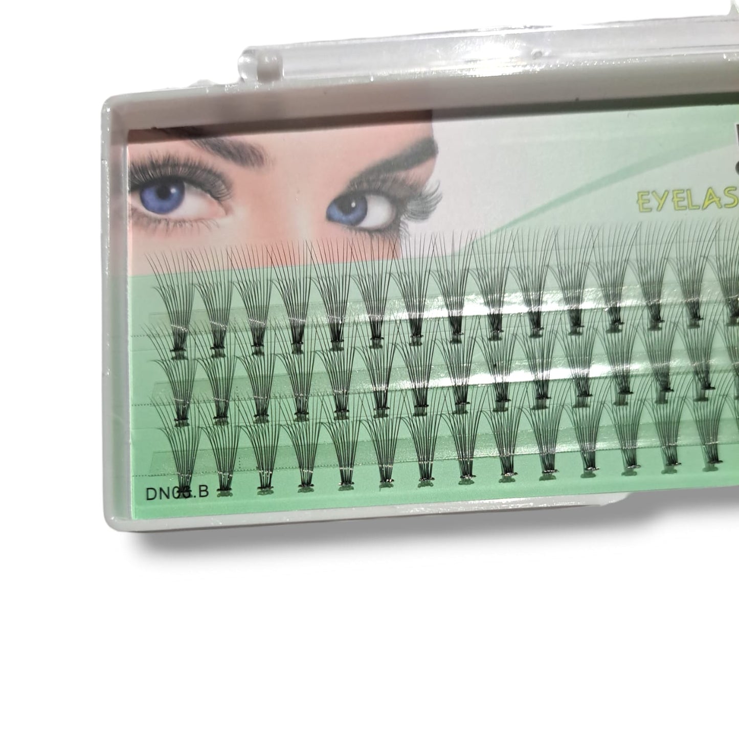 Pre-fanned Eyelash Extensions Lash Tray (3 Rows) 0.10 - C-14