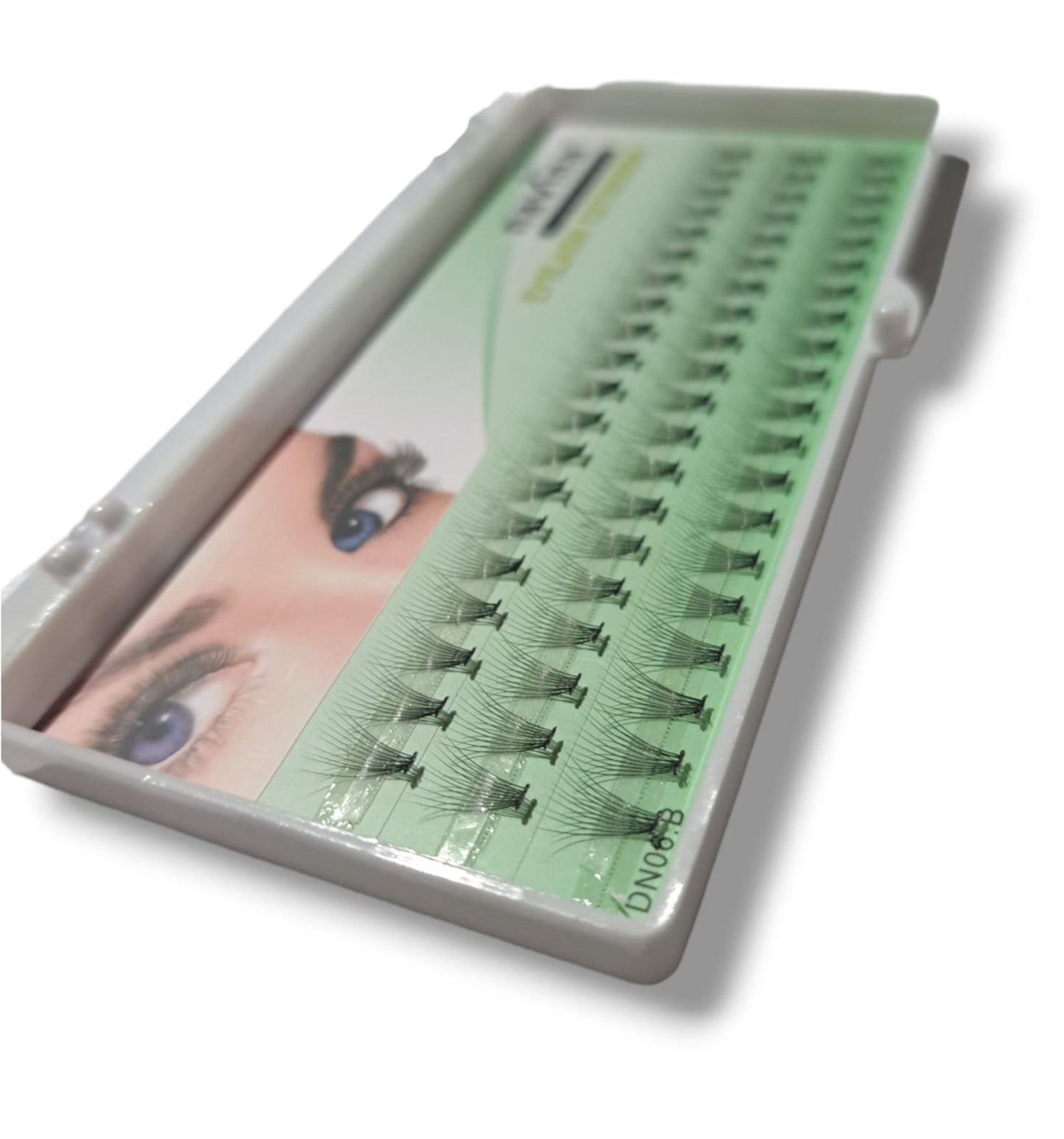 Pre-fanned Eyelash Extensions Lash Tray (3 Rows) 0.10 - C-8