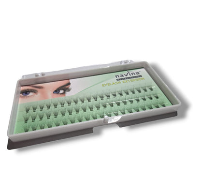 Pre-fanned Eyelash Extensions Lash Tray (3 Rows) 0.10 - C-8