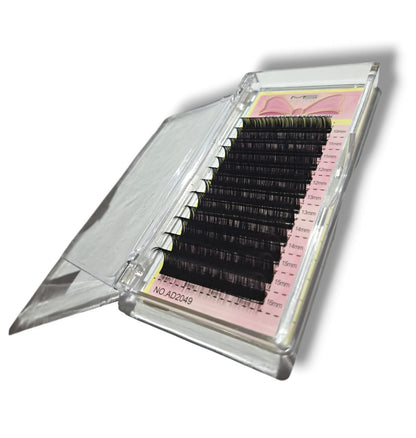 Individual Single Lash Tray (12 Rows) 0.07DD Mix