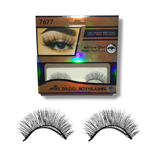 Strip Lashes 6D -1 Pairs 14mm
