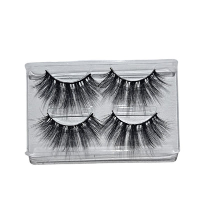 Strip Lashes 9D Faux Lash Collection 2 Pairs 20mm