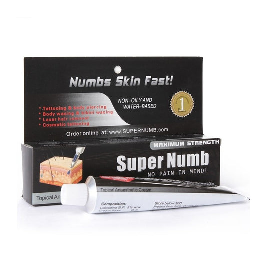 Supernumb Skin Numbing Cream 30g Tube