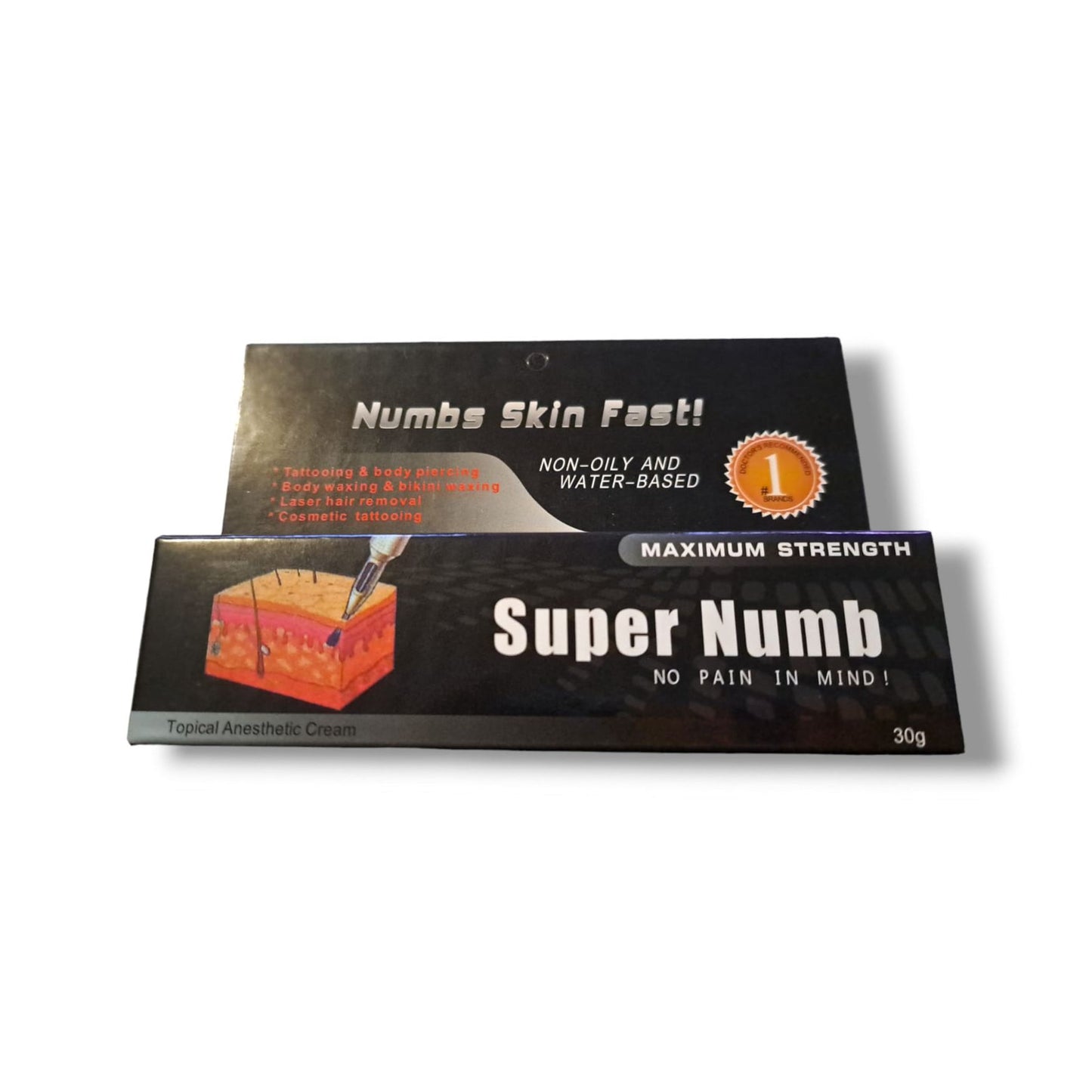Supernumb Skin Numbing Cream 30g Tube