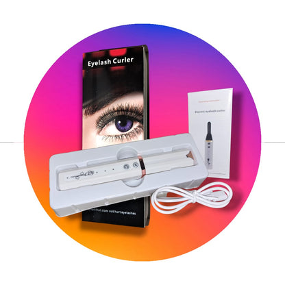 Electric Hot Eyelash Curler White