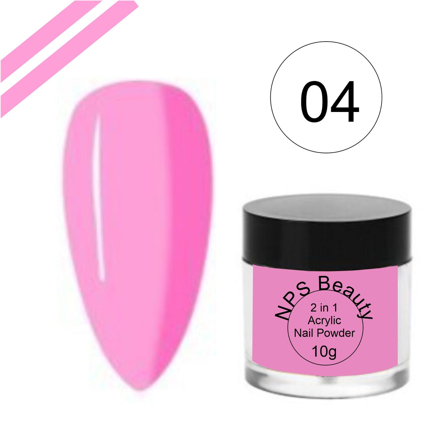 Acrylic Nail Powder 10g NO-04