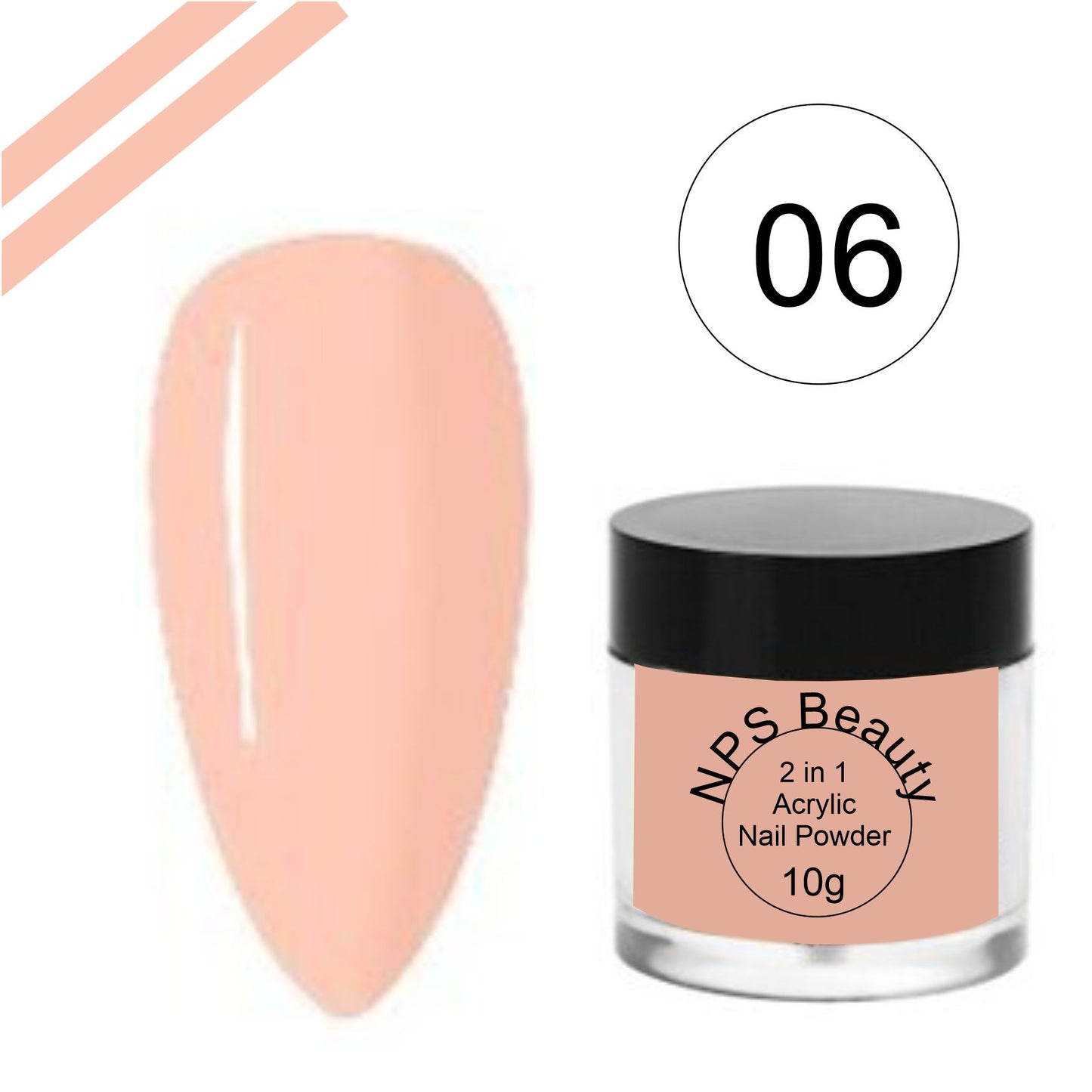 Acrylic Nail Powder 10g NO-06